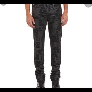 Givenchy Computer Print Jeans 36